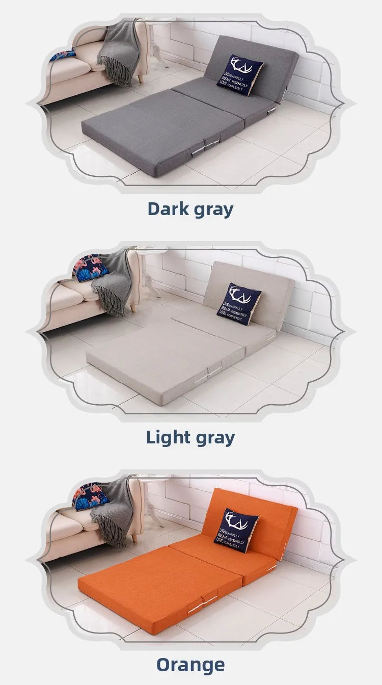 Sponge Folding Mat Floor Mat Afternoon Sleeping Mat Office Single Person Afternoon Rest Mat Japanese Lazy TatamiStudent