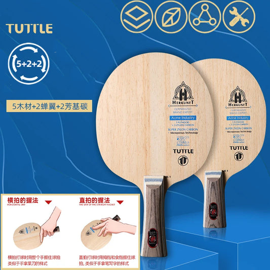 9Ply Structure TUTTLE Original Series Table Tennis Rackets Bottom Plate Training Table Tennis Bat Racket Table Tennis Blade