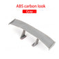 G Style Carbon Fiber Look Car Rear Spoiler Mini Wing Small Model Decoration Car Styling Black Blue Red White Grey