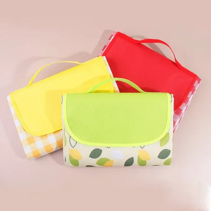 New Picnic Mat Moisture-proof Mat Thickened Outdoor Picnic Camping Beach Tent Floor Mat Waterproof Lawn Mat Portable Outing