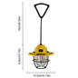 Mini LED Camping Lanterns Type-C Rechargeable Portable Hanging Tent Light 1200mAh for Hiking Fishing Emergency Light Lanterns