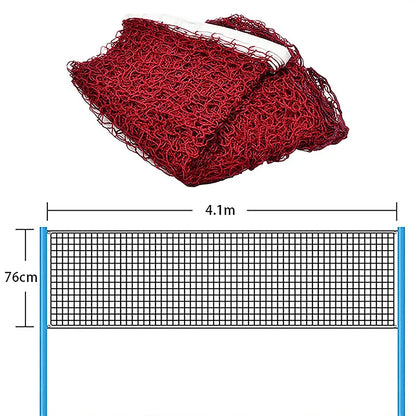 1pc Portable Badminton Net Sports Practice Recreation Fitness Activities Competition With Standard Ball Net