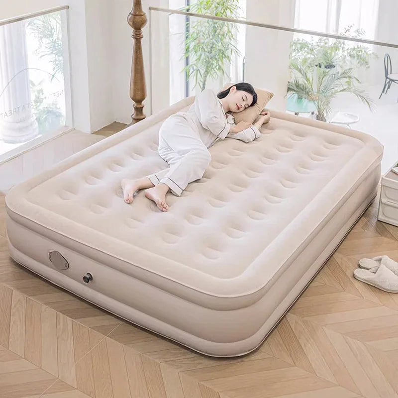 Outdoor Bed Air Cushion Nap Bed Heightening Thickening Air Mattress Inflatable Bed Home Single Air Mattress Double Camping Bed