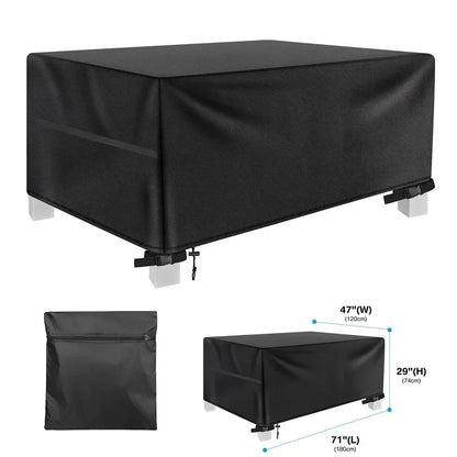 Outdoor Furniture Covers Waterproof Rain Snow Dust Wind-Proof Anti-UV Oxford Fabric For Garden Lawn Patio Table Chair Protection
