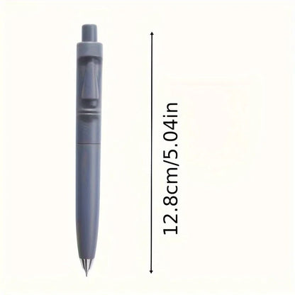 5pcs Stone Statue Click Pens High Capacity Chubby Pens for Smooth Writing and Comfortable Use Stationery Office Accessories