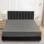 Waterproof Fitted Bed Sheet Comfortable Mattress Protector with Elastic Rubber Band Washable and Easy Care