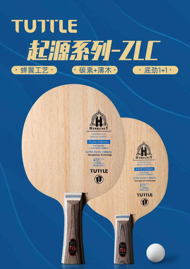 9Ply Structure TUTTLE Original Series Table Tennis Rackets Bottom Plate Training Table Tennis Bat Racket Table Tennis Blade