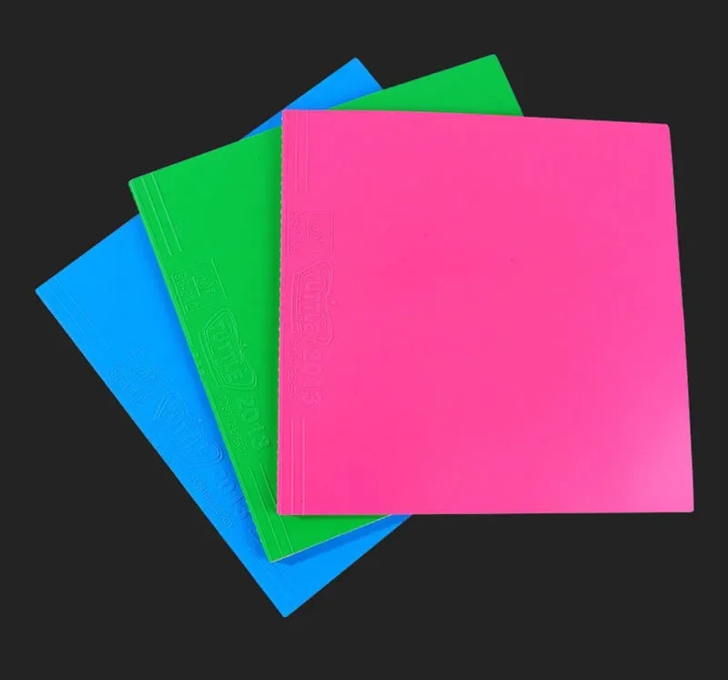 TUTTLE Positive Energy Table Tennis Rubber Pink Blue Green Purple Rubber ITTF Table Tennis Rubber Pingpong