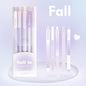 Mr. Paper Gradient Color Gel Pen Set INS Style Good-looking Pens for Writing Student Stationery Supplies Office Accessories