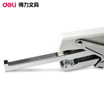 Deli 0329 Manual Plier Stapler Hand Hold Type Efforts Saving 20 Sheets 80g  Metal Stapler