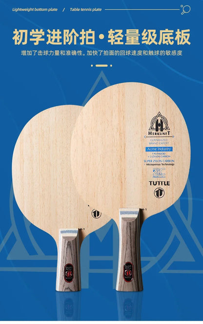 9Ply Structure TUTTLE Original Series Table Tennis Rackets Bottom Plate Training Table Tennis Bat Racket Table Tennis Blade