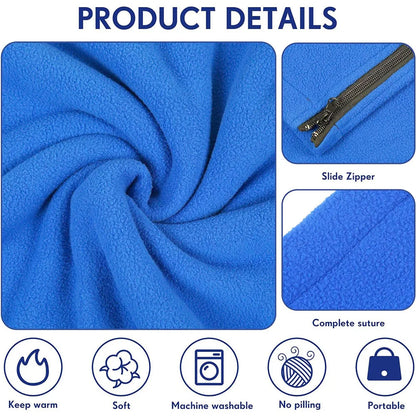 Outdoor fleece sleeping bag 180x80cm single down sleeping bag inner lining warm sleeping bag outdoor camping and travel supplies