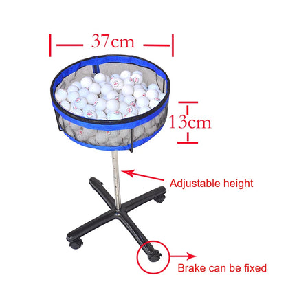 Professional Table Tennis Ball Collector Ping Pong Storage Basin Training Device Dedicated Multi-ball Holder Set 250pcs Capacity