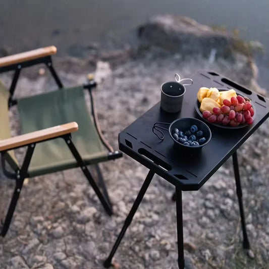 Camping table Folding outdoor portable foldable lifting table Dormitory rental picnic fishing long table