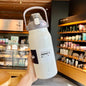 Tumbler Large Capacity Thermal Water Bottle With Straw Stainless Steel Thermos Bottle Vacuum Flask Cold and Hot Insulated Cup