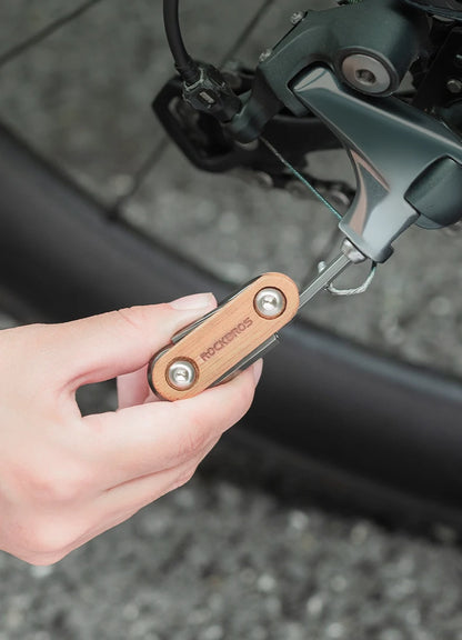 ROCKBROS 8 in 1 Bicycle Repair Tool Portable Bike Bicycle Screwdriver Repair Cycling Tool Mountain Bike Wrench Multi Tools
