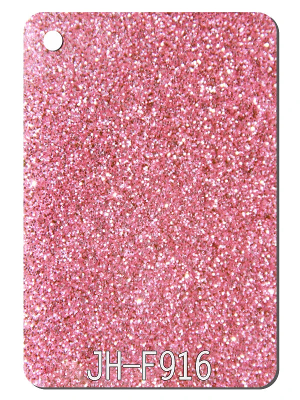 Double-sided Fine Glitter Acrylic Sheet Multi-color Available 3MM Thickness Acrylic Sheet Retail Home Decoration Plaque Material