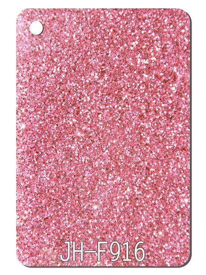 Double-sided Fine Glitter Acrylic Sheet Multi-color Available 3MM Thickness Acrylic Sheet Retail Home Decoration Plaque Material