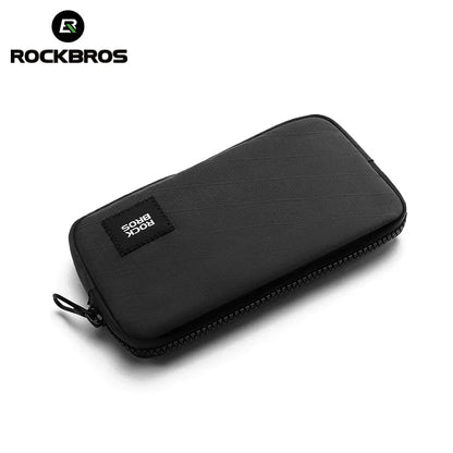 ROCKBROS Phone Bag Daily Use Small Size Lightweight Portable Multifunctional Hand Bag Zipper Storage Coins Wallet Commute Bag