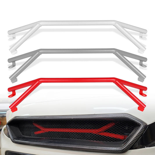 New Exterior Accessories Front Brace Bar Member Chassis Strut Brace 75cm 29.53" For 2022 2023 2024 Subaru WRX VB Red White Gray