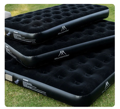 MOUNTAINHIKER Outdoor Inflatable Seating Mat Interior Air Mattress Mats Luxury Built-in Pump Thicken PVC Sleeping Bed Furniture