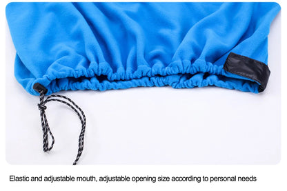 Outdoor fleece sleeping bag 180x80cm single down sleeping bag inner lining warm sleeping bag outdoor camping and travel supplies