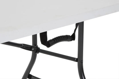 Cosco 6ft White Outdoor Garden Camping Picnic Table Portable Folding Table