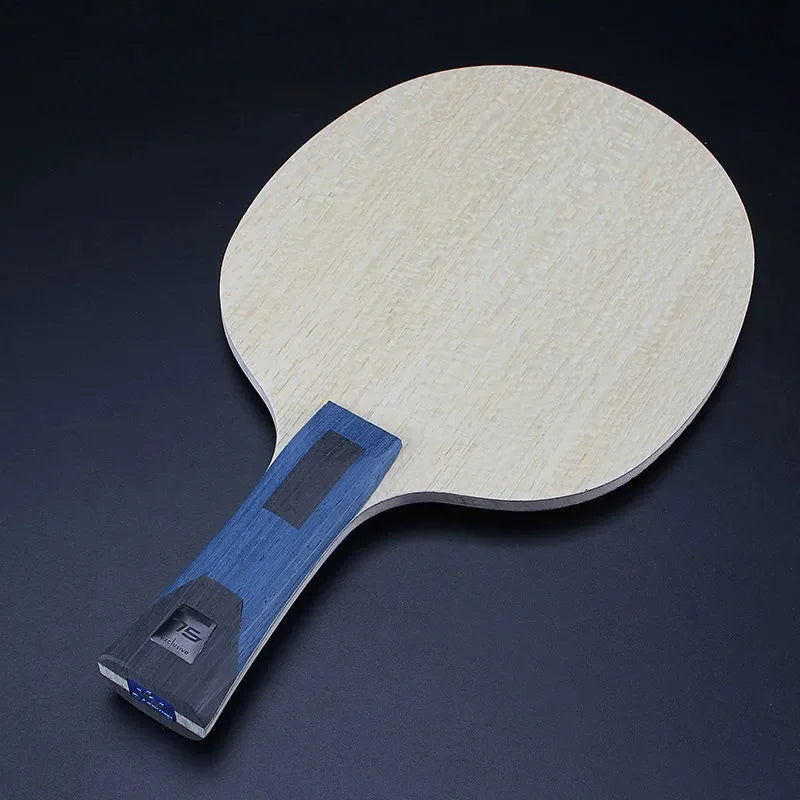 SANWEI 75 ALC Table Tennis Blade Professional 5 Wood 2 Outer ALC Carbon Ping Pong Blade with Original Packing Box
