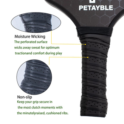 Pickleball Paddles, Fiberglass Surface Pickleball Set,USAPA Approved Set  Portable Racquet Gift Kit Indoor and Outdoor Exercise