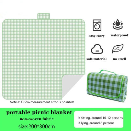 Foldable Picnic Mat Moisture-proof picnic set portable blanket picnic Sleep Pad Waterproof Oxford Cloth Picnic camping blanket