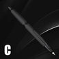 sliver Moonman A1 fountain pen Metal Press Iink pen Striped pattern EF 0.4MM Nibs writing gift pens for students office supplies