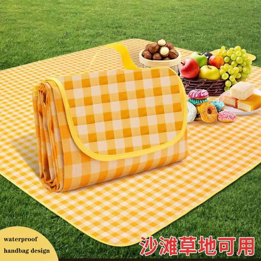 Foldable Picnic Mat Moisture-proof picnic set portable blanket picnic Sleep Pad Waterproof Oxford Cloth Picnic camping blanket