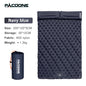 PACOONE Double Sleeping Pad Camping Mattress 2 Person Extra Thick Queen Camping Pads Tent Mattress for Adults (Foot Pump) New
