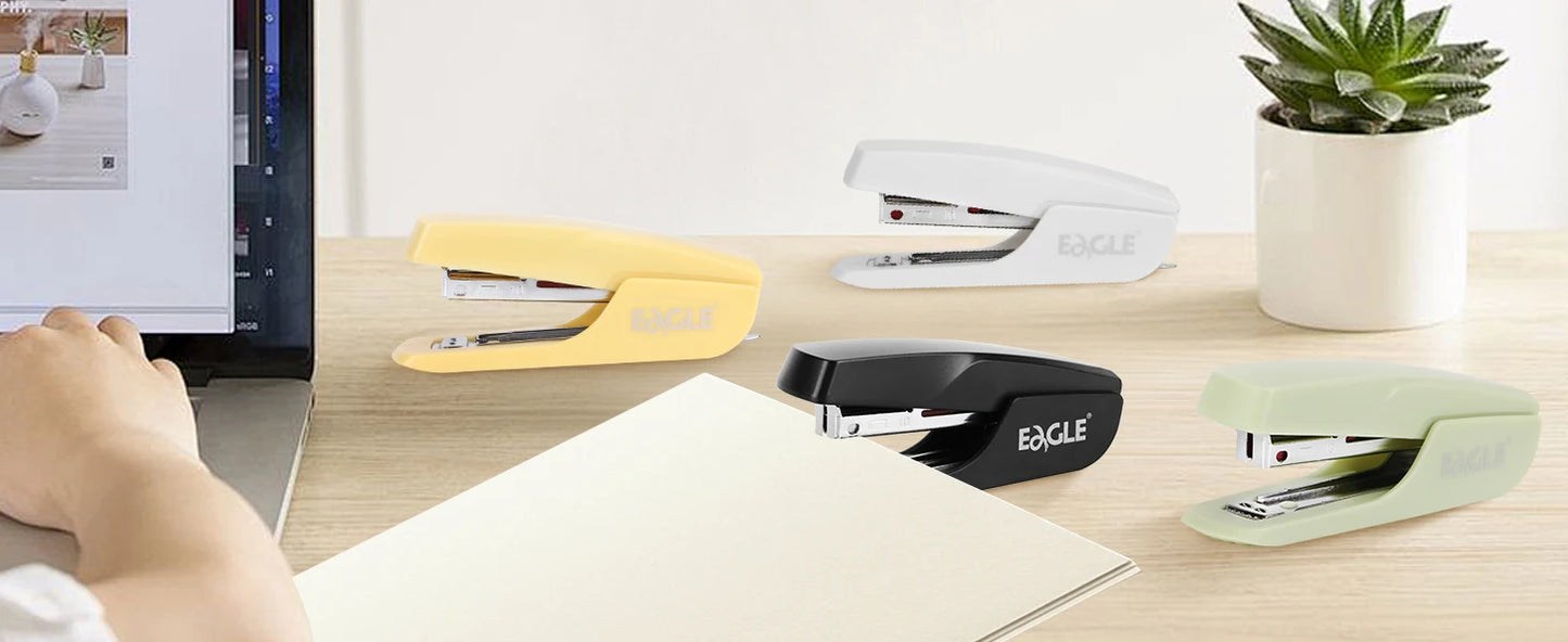 Eagle Mini Stapler With Staple Remover 12 Sheets Capacity School and Office Supplies