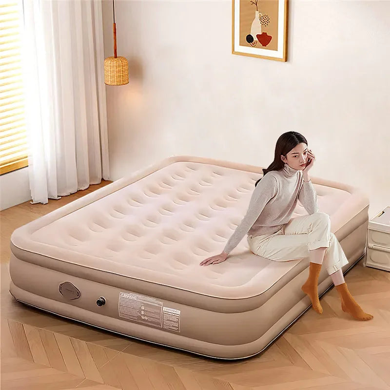 Outdoor Bed Air Cushion Nap Bed Heightening Thickening Air Mattress Inflatable Bed Home Single Air Mattress Double Camping Bed