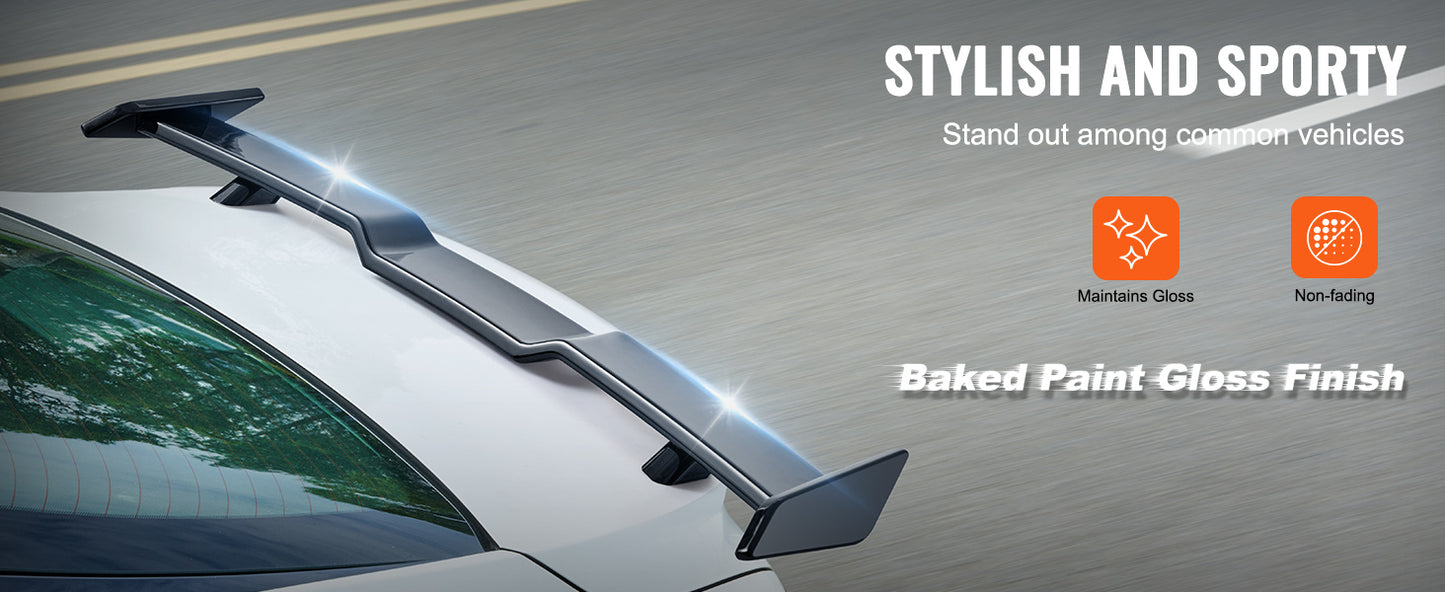 VEVOR GT Wing Car Spoiler Spoiler Compatible with 2018-2023 Camry High Strength ABS Material Baking Paint Car Rear Spoiler Wing
